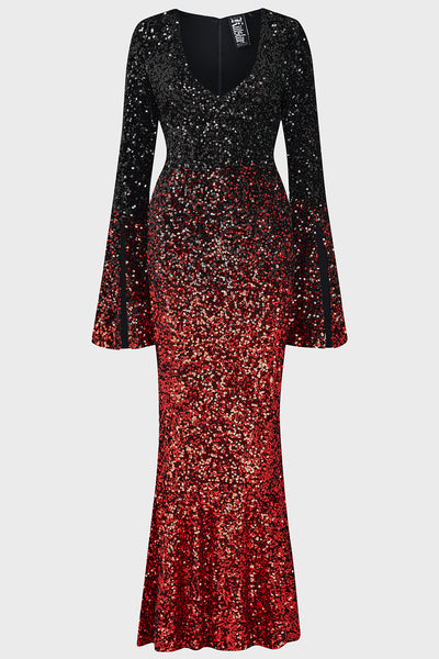 Hexemore Sequin Maxi Dress