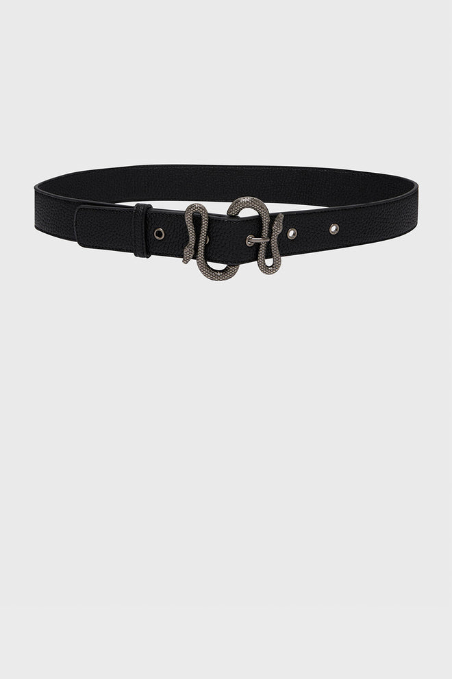 In The Hollow Snake Buckle Belt
