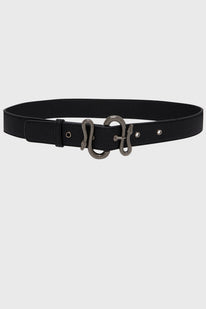 In The Hollow Snake Buckle Belt