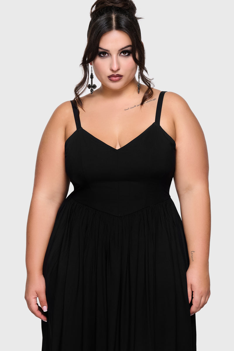Junniper Maxi Dress [BLACK]