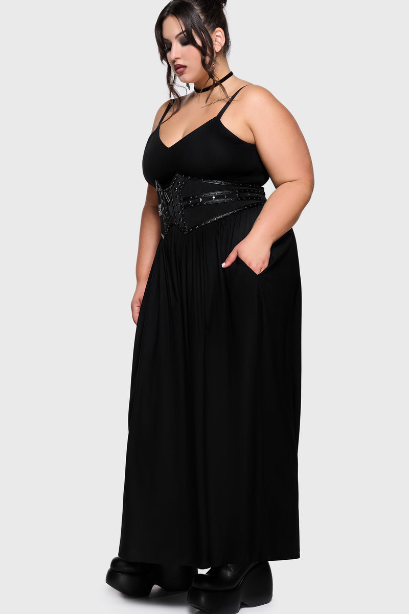 Junniper Maxi Dress [BLACK]