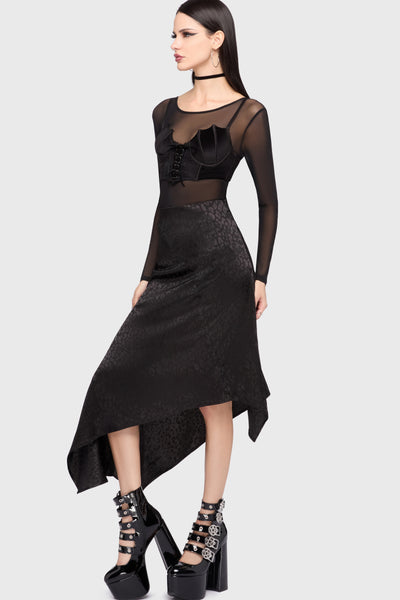 Kihilist Nova Asymmetric Skirt