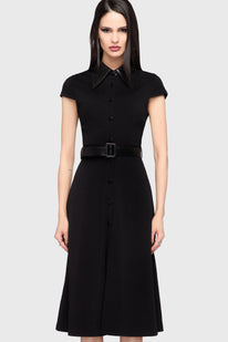 Kihilist Obsidienne Collar Dress