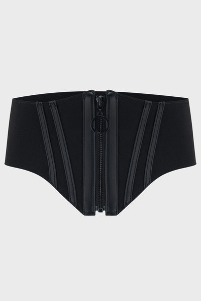 Kihilist Obsidienne Corset Belt