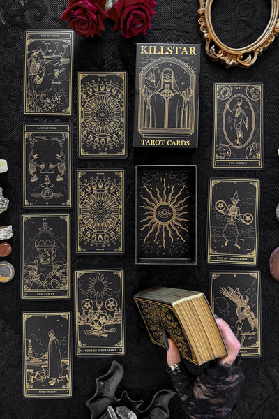 Killstar Tarot Cards [BLACK/GOLD]