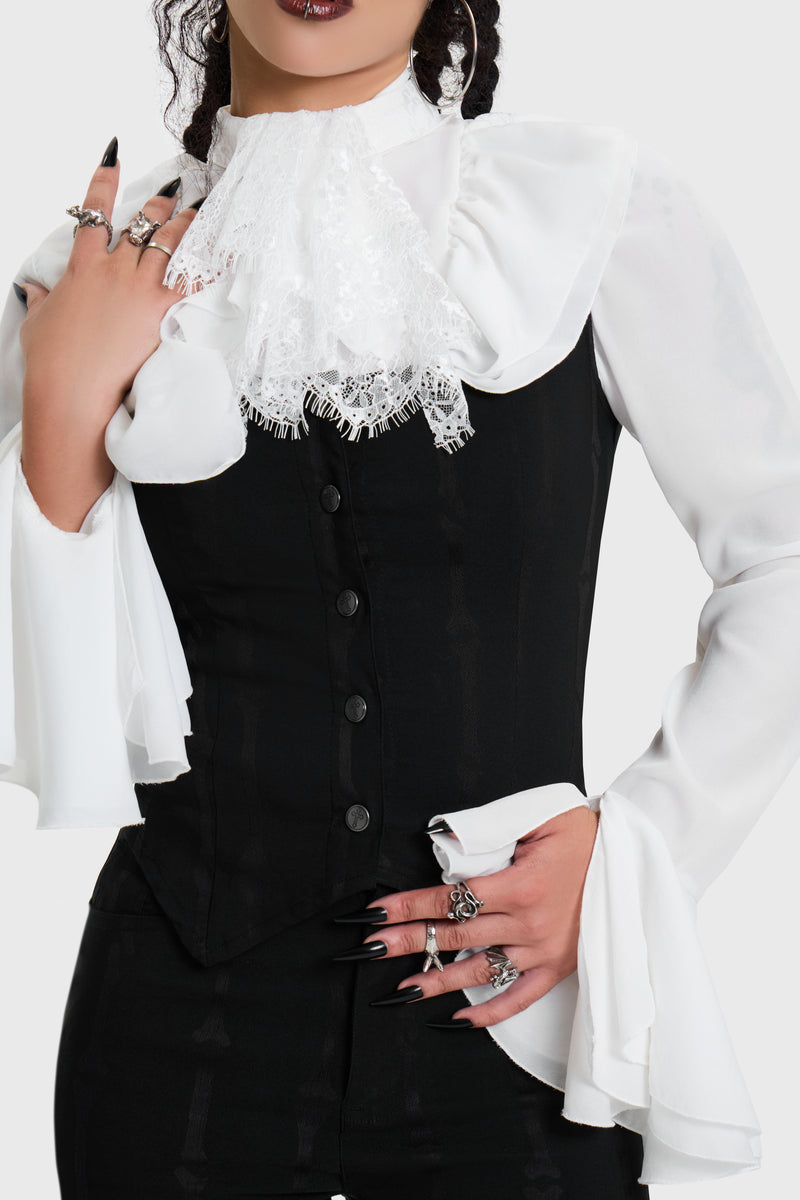Lace Jabot