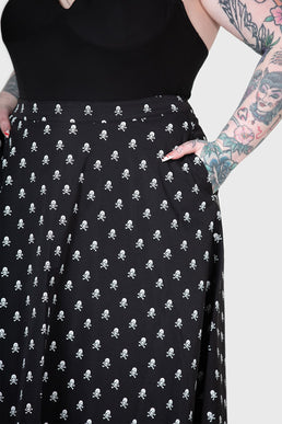 Lay Dead Midi Skirt [PLUS]