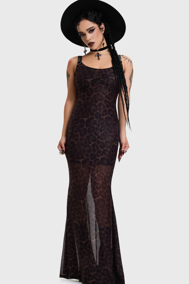 Leopard Maxi Dress