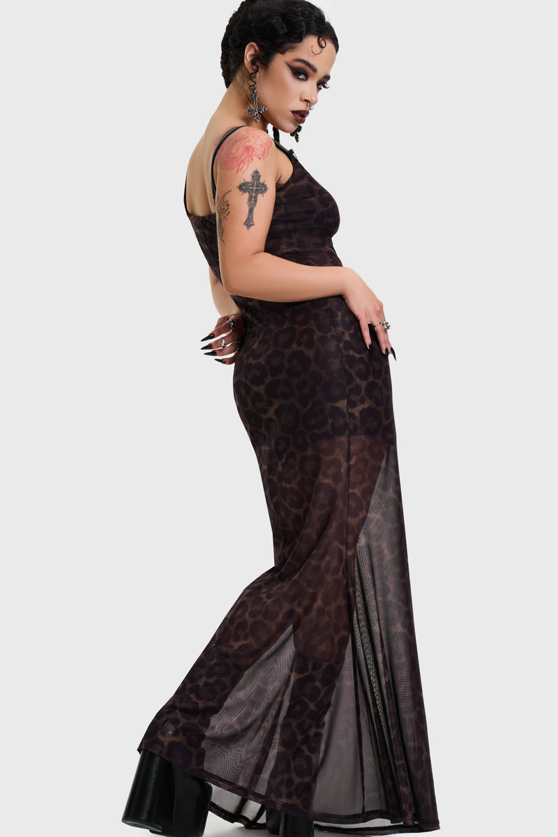 Leopard Maxi Dress