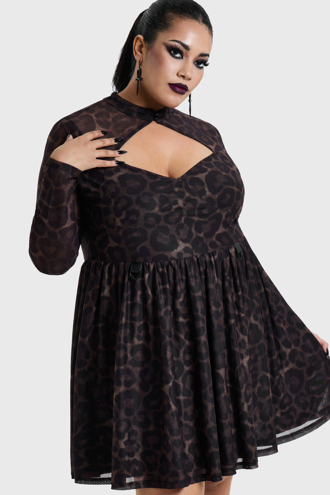 Leopard Mini Dress