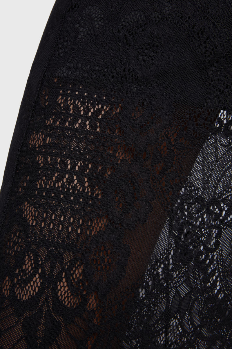 Lilith's Garden Maxi Dress [Black]