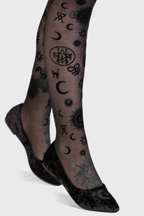 Lunanite Velvet Flats