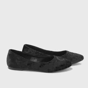 Lunanite Velvet Flats