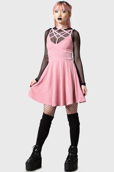 Magica Skater Dress [PASTEL PINK]