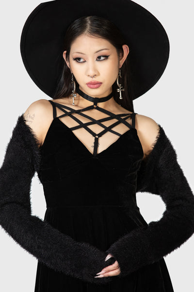 killstar magi skater dress dress women KILLSTAR - Magi Skater