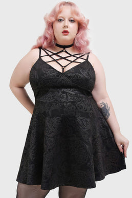 Plus Size Goth Dresses Skater Babydoll Dresses Killstar