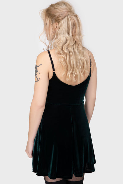 magica skater dress killstar women's dress KILLSTAR - Magica Skater