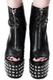 Metal Mayhem Peeptoe Boots Resurrect