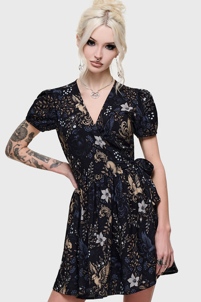 Midnight Garden Mini Dress