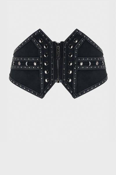 Midnight Vale Studded Belt