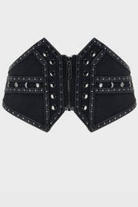 Midnight Vale Studded Belt