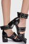 Midnight Vale Studded Heels