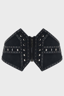 Midnight Vale Studded Belt