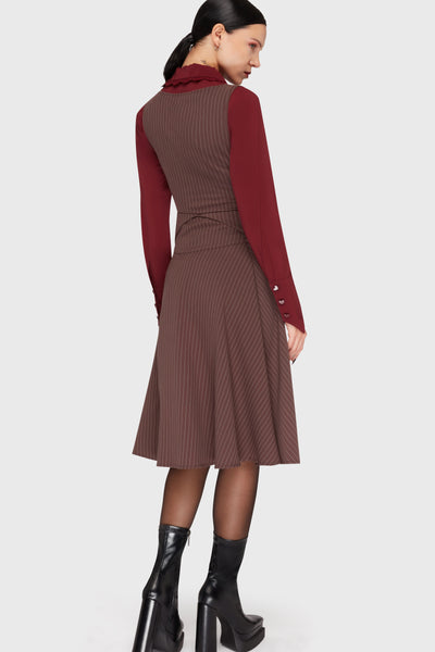 Midnight Gaze Midi Skirt