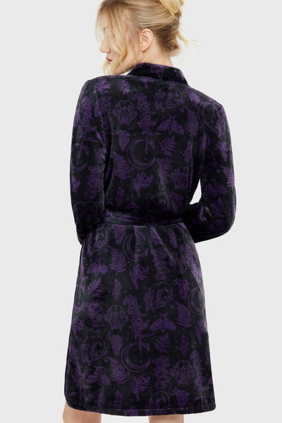 Midnight Moth Robe