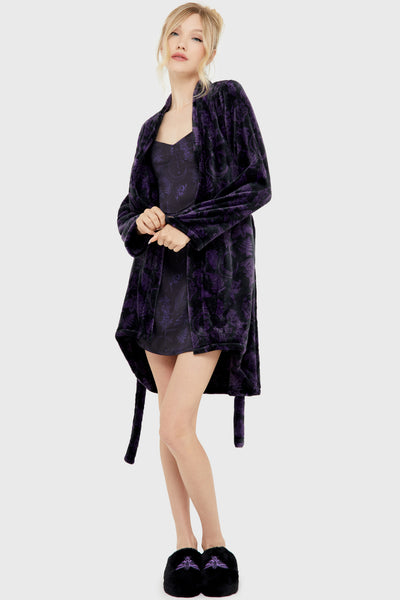 Midnight Moth Slippers