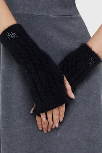 Moons Gaze Fingerless Gloves