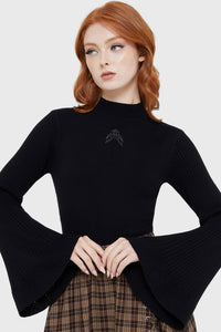 Morbida's Moth Knitted Top