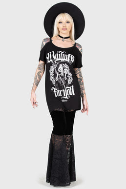 Muerte Waiting Distress Top