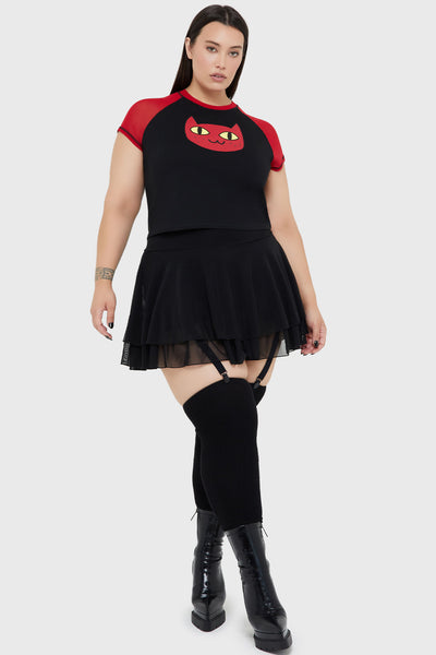 Marceline Kitty Crop T-Shirt