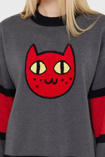 Marceline Kitty Knit Sweater