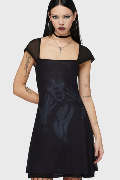 Mistress Of The Dark Skater Dress