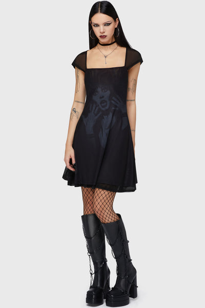 Mistress Of The Dark Skater Dress