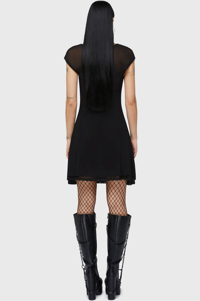 Mistress Of The Dark Skater Dress