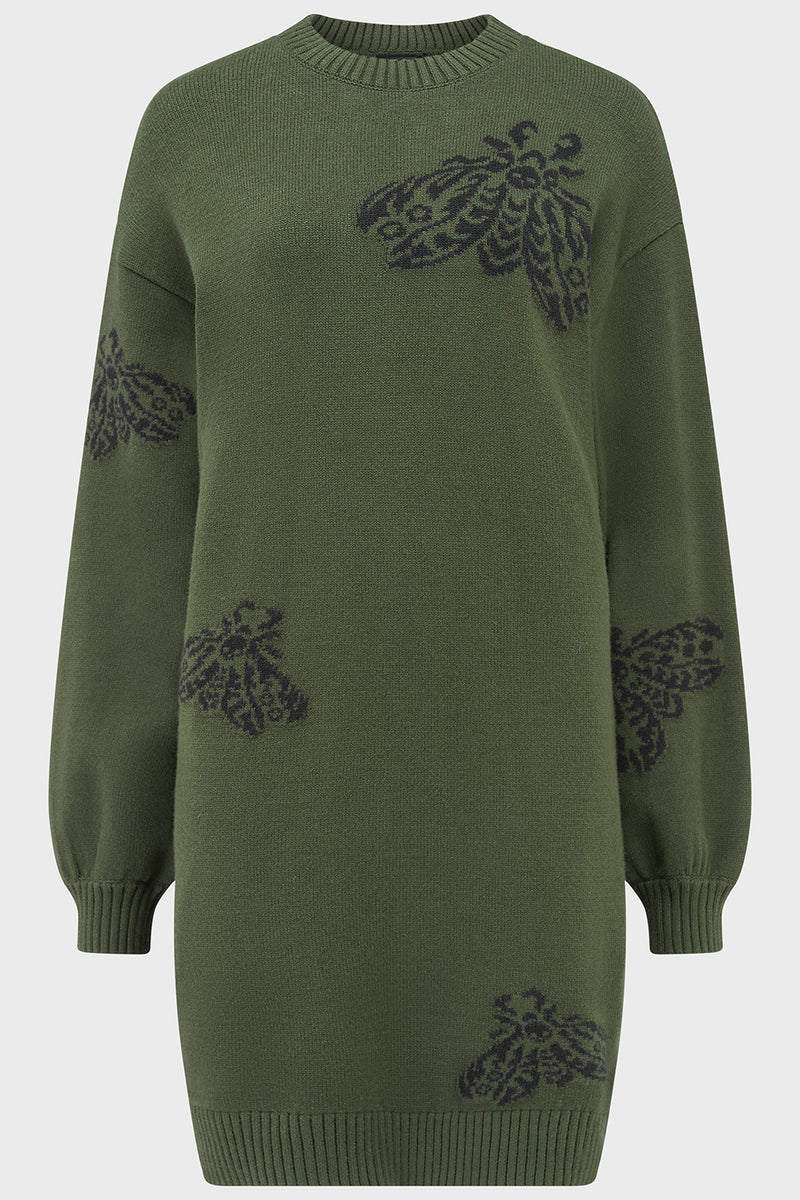 Moth Light Sweater Dress