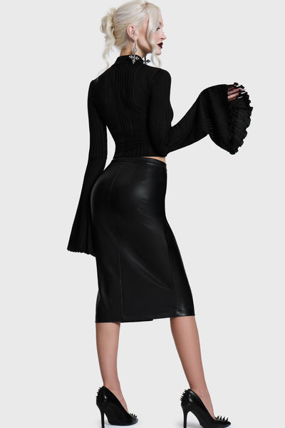 Noir Cut Out Top