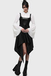 Noir Ruin Midi Dress