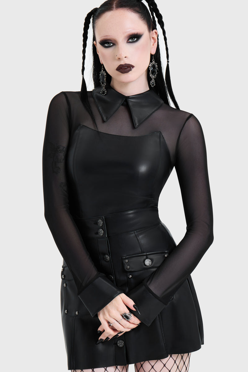 Nova Collared Corset Top
