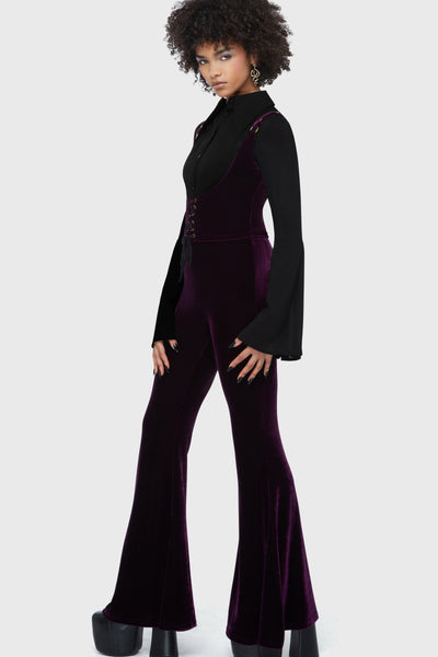 Night Petal Underbust Corset Top