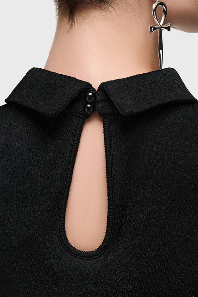 Obsidienne Hanky Hem Mini Dress