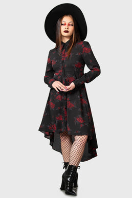 Scarlett Black Red Tartan Gothic Dress by Punk Rave XS ONLY - Gothic  Clothing