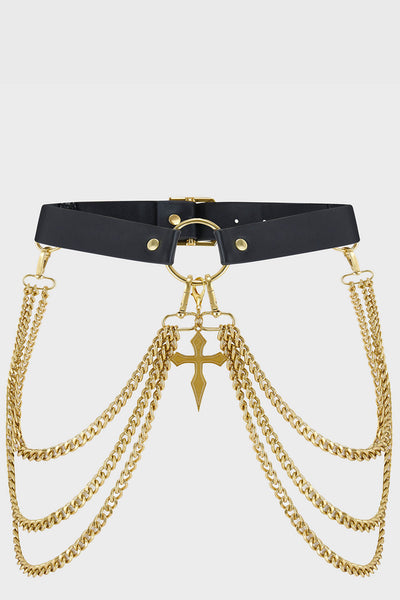 Poised Opulence Belt [Gold]