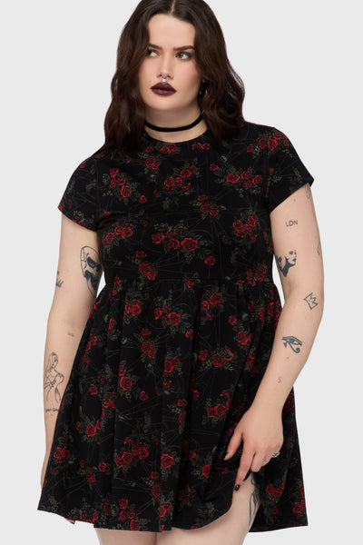 Poisoned Rose Mini Dress