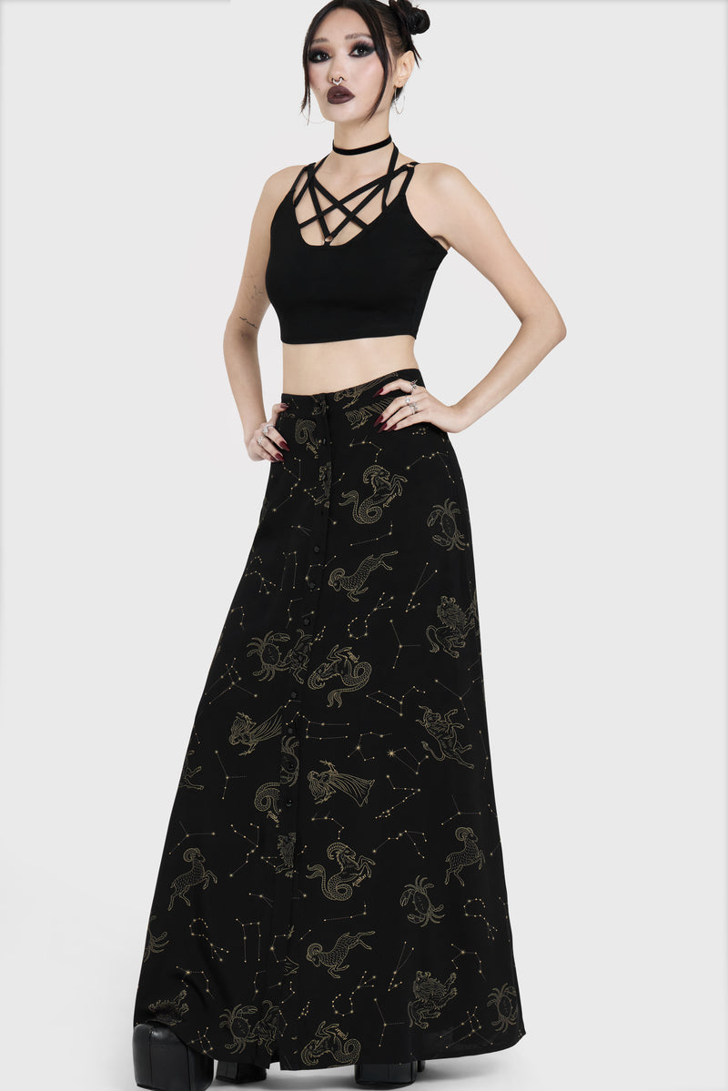 Polaris Night Maxi Skirt