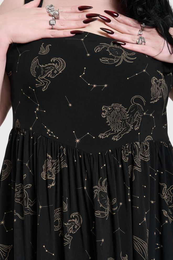 Polaris Night Midi Dress