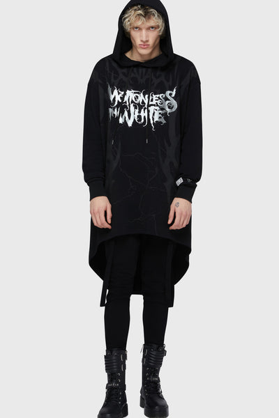 Pitch Black Evil Hooded Cloak